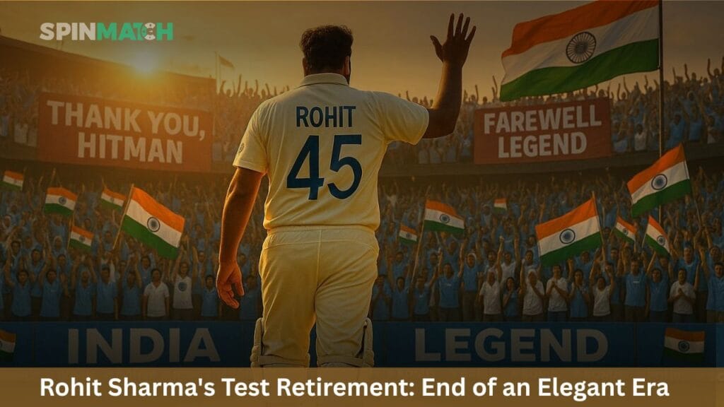 Rohit Sharma's Test Retirement
