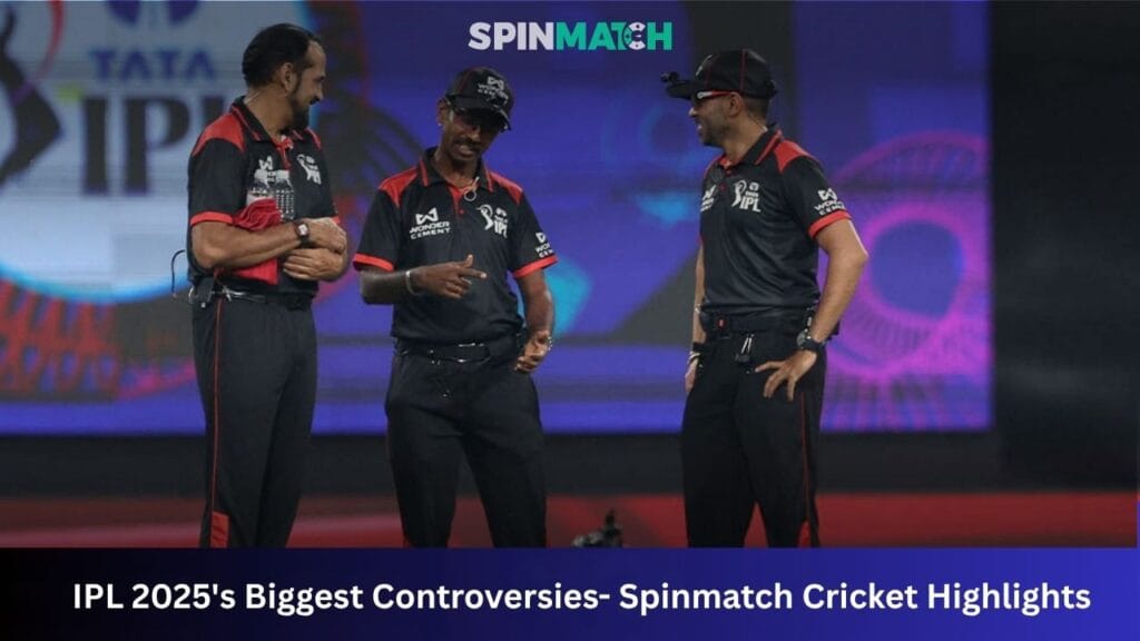 IPL 2025's Biggest Controversies Spinmatch