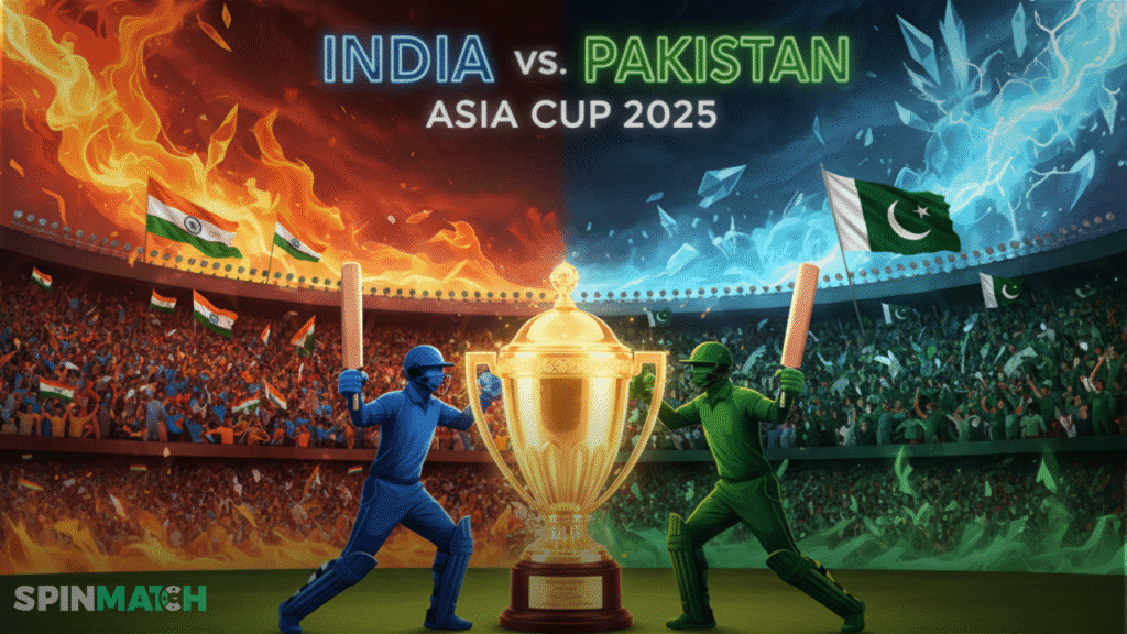 India vs. Pakistan: Spinmatch cricket updates