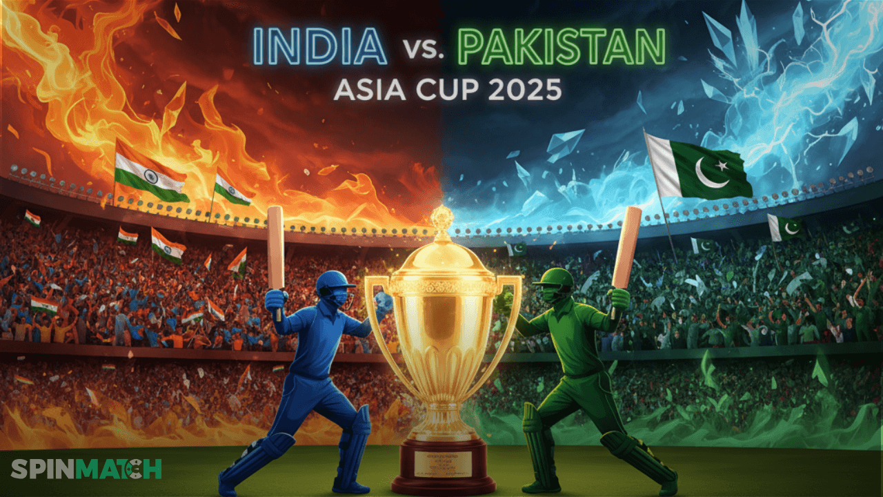 India vs. Pakistan: Spinmatch cricket updates