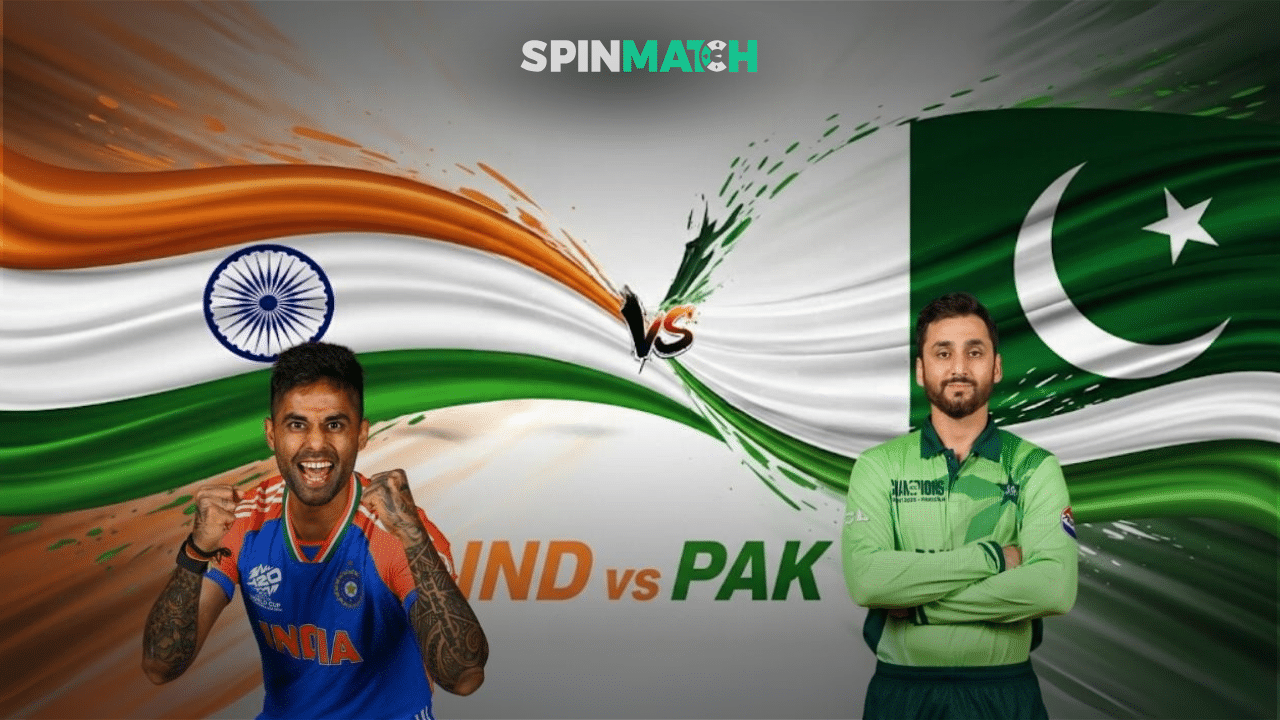 India vs. Pakistan: Spinmatch Cricket Updates