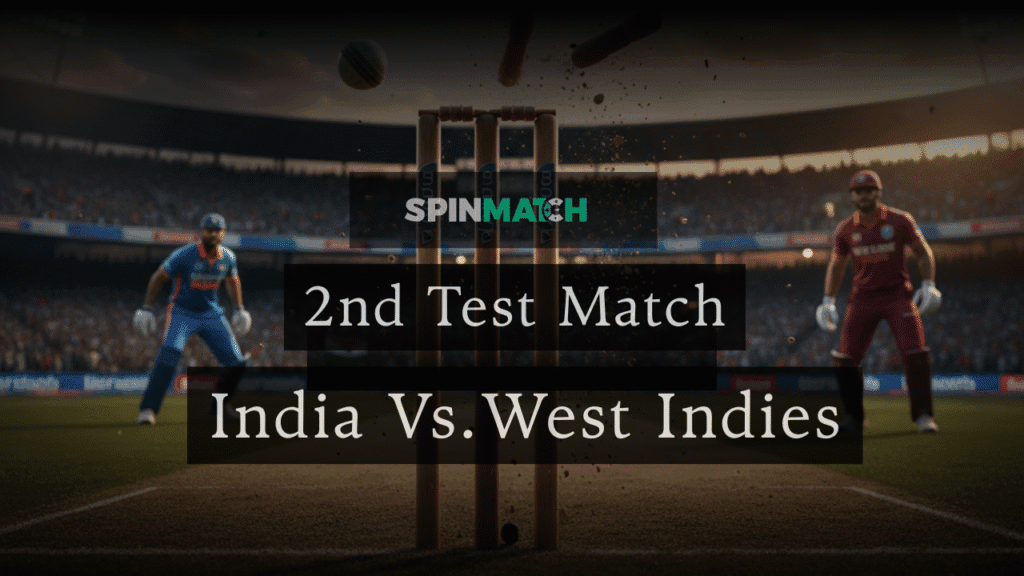 India vs. West Indies: Spinmatch Test Match Updates