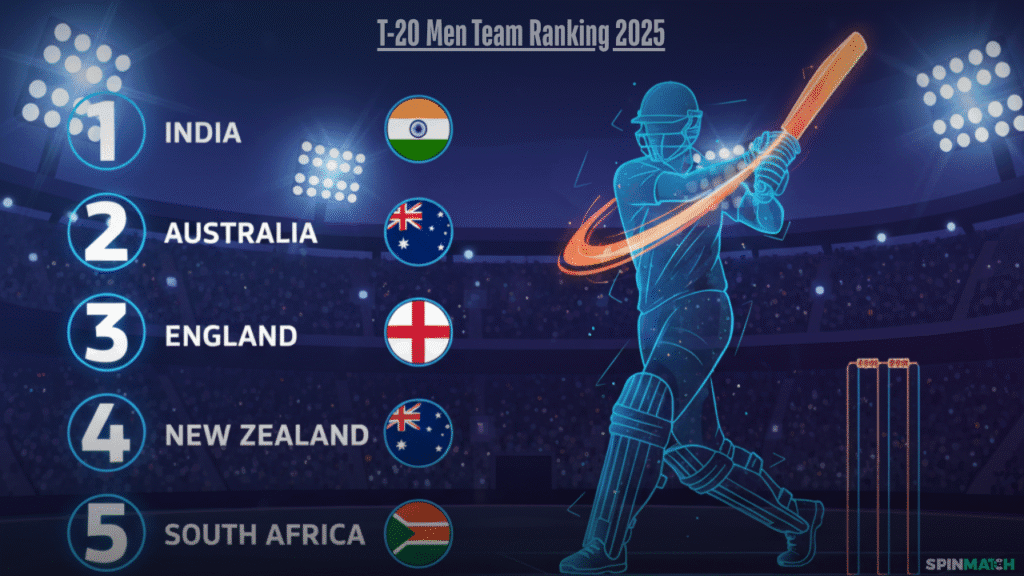 T-20 Men's Team: Spinmatch T-20 Updates