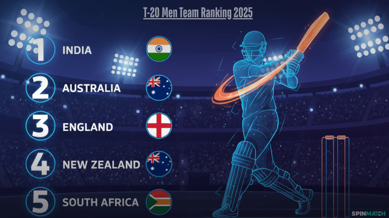 T-20 Men's Team: Spinmatch T-20 Updates