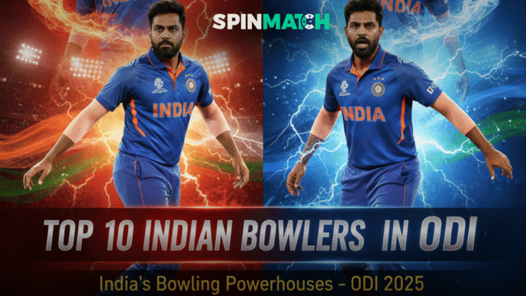 Top 10 Indian Bowlers in ODI Top 10 Indian Bowlers: Spinmatch Cricket Updates