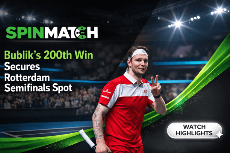 Spinmatch tennis updates Spinmatch tennis updates