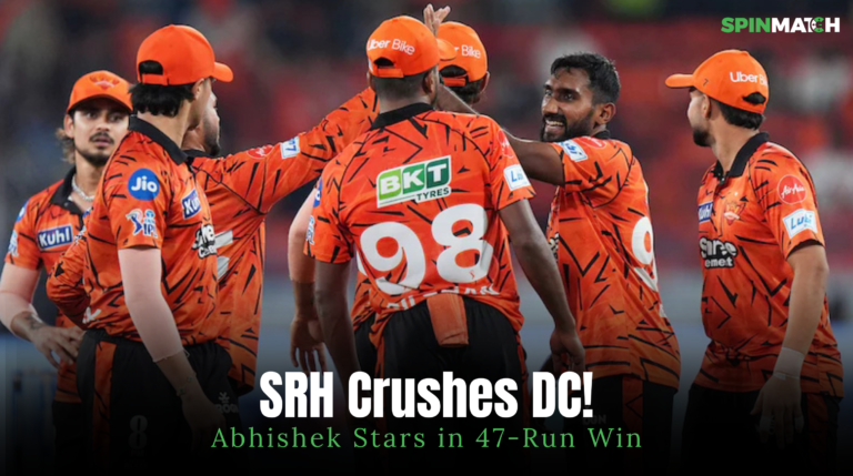 SRH vs DC Match Updates By Spin Match