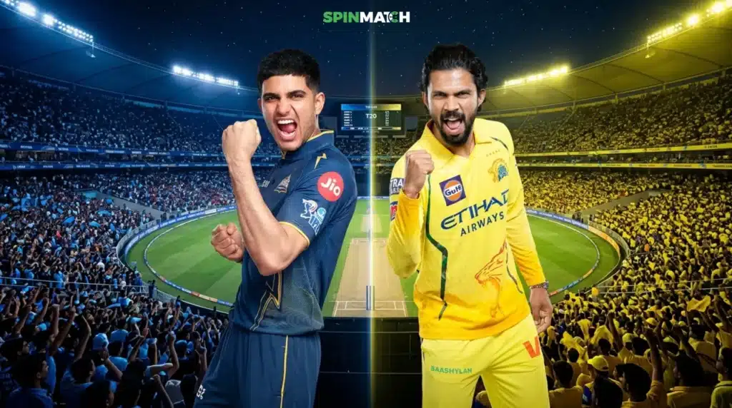 GT vs CSK IPL 2026 SPINMATCH UPDATES