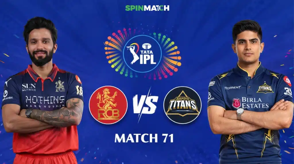 RCB vs GT 2026 Qualifier 1